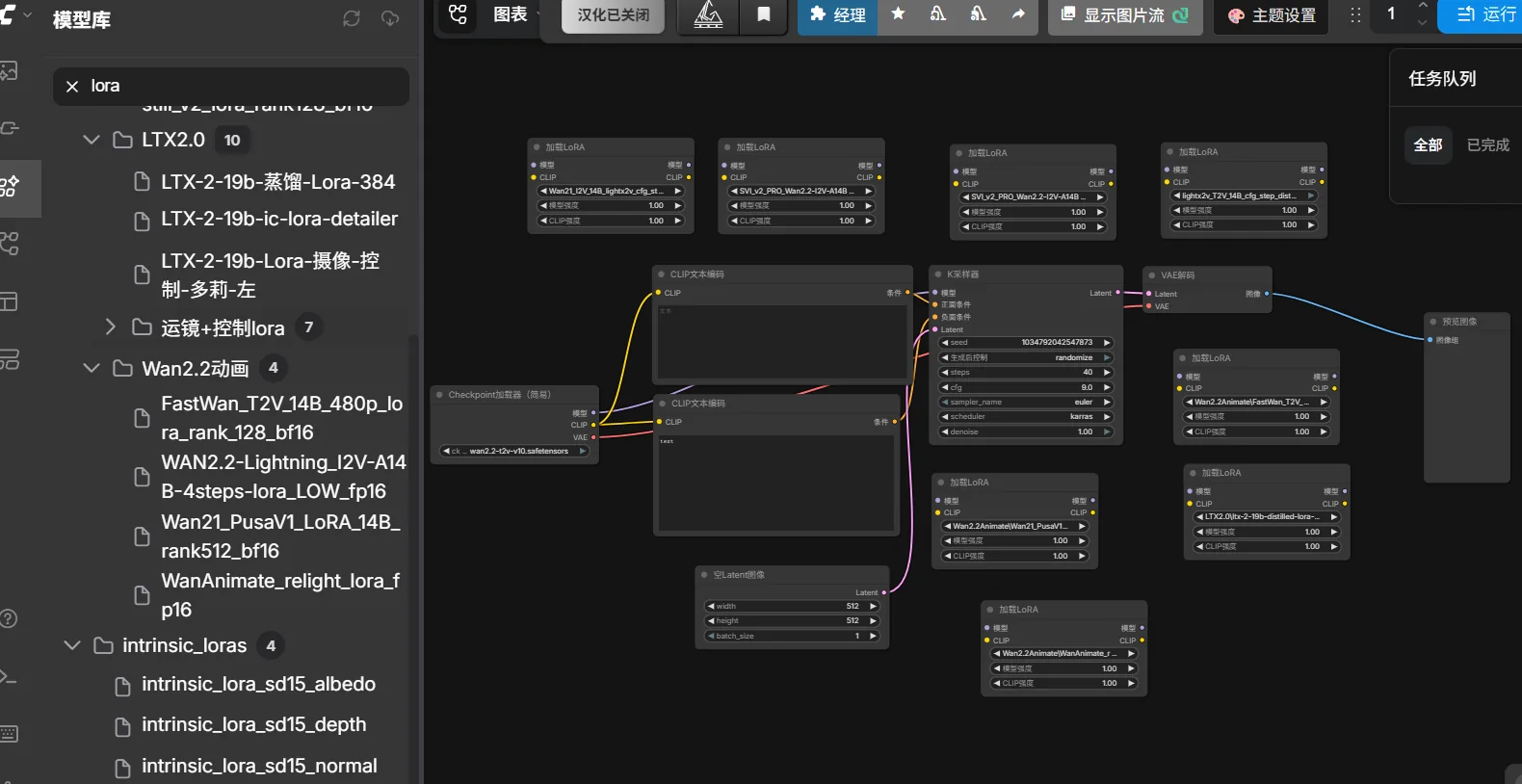 LoRA 模型工作流项目封面