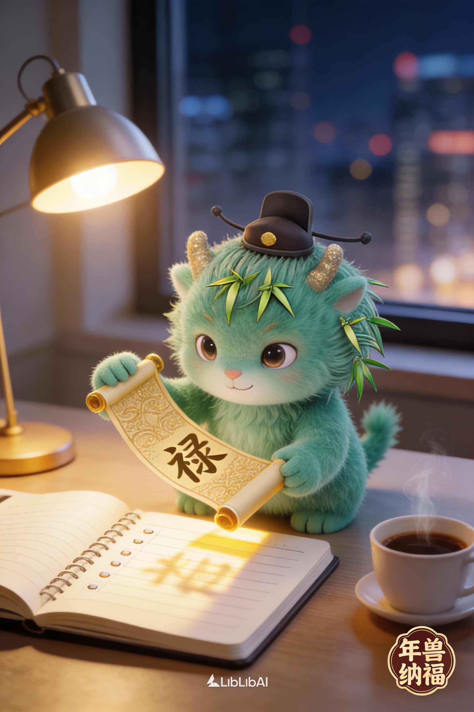 年兽纳福角色与视觉延展 5